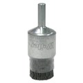 Weiler Burr-Rx 3/4" Coated-Cup End Brush, .043/120CG Crimped Fill 86103
